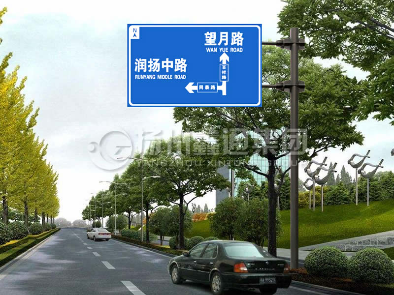 BZG-002，交通標(biāo)志桿，F(xiàn)型交通標(biāo)志桿